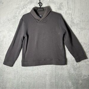 The North Face Sweater Mens XXL Shawl Collar Waffle Knit Lining Pullover Preppy